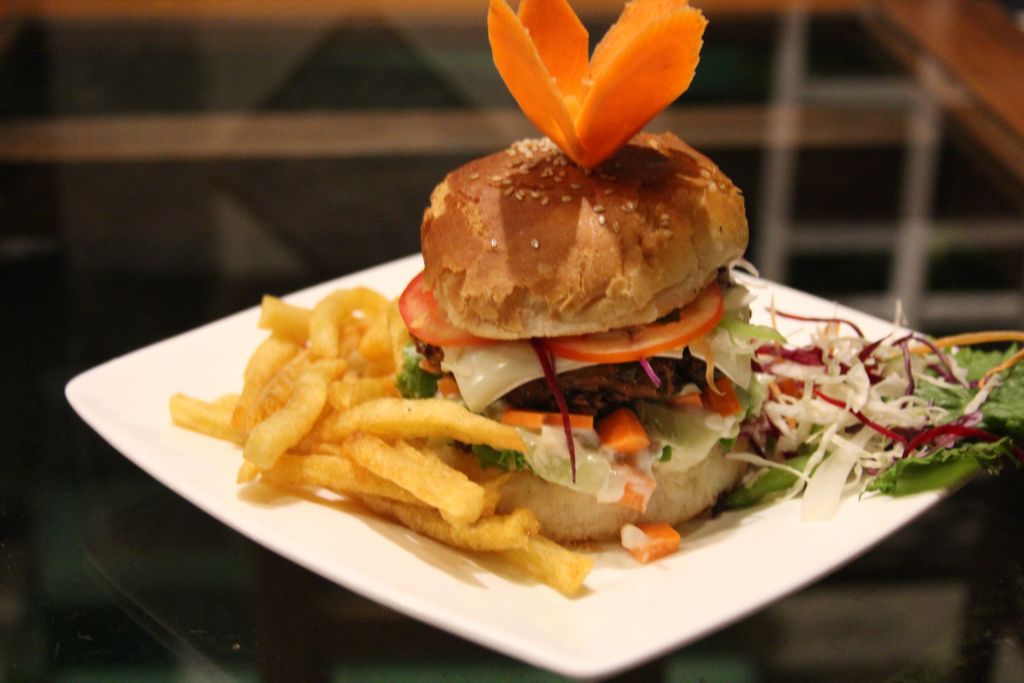 Nepalese Veggie Burger