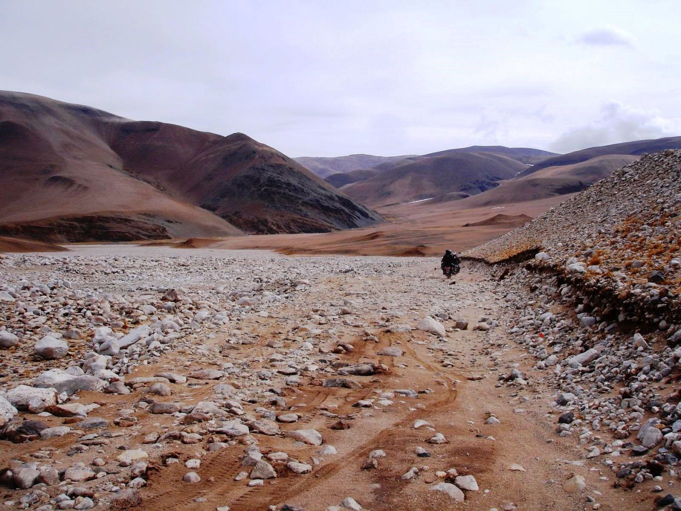 Mt. Everest on motorcycles